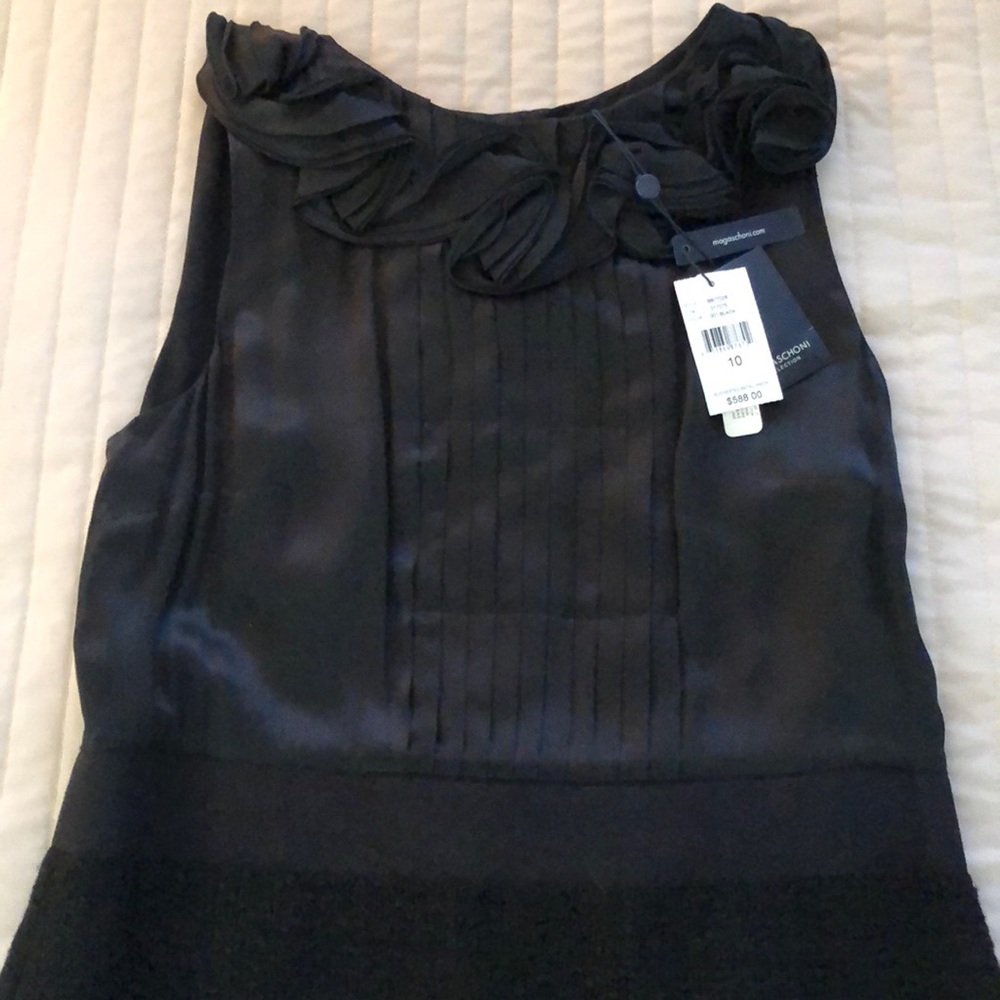 Magaschoni collection, black dress